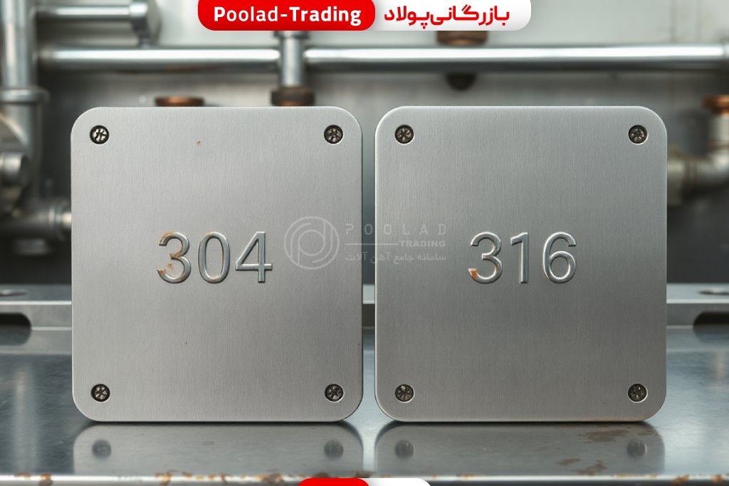 استیل 304 و استیل 3016